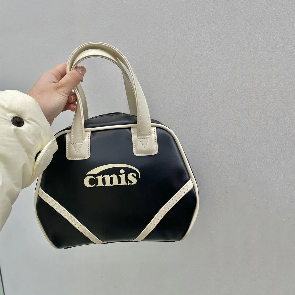 

Дизайнерский бренд Bolsa Feminina Ретро Милая крутая модная сумка для боулинга женские сумки Горячая Распродажа