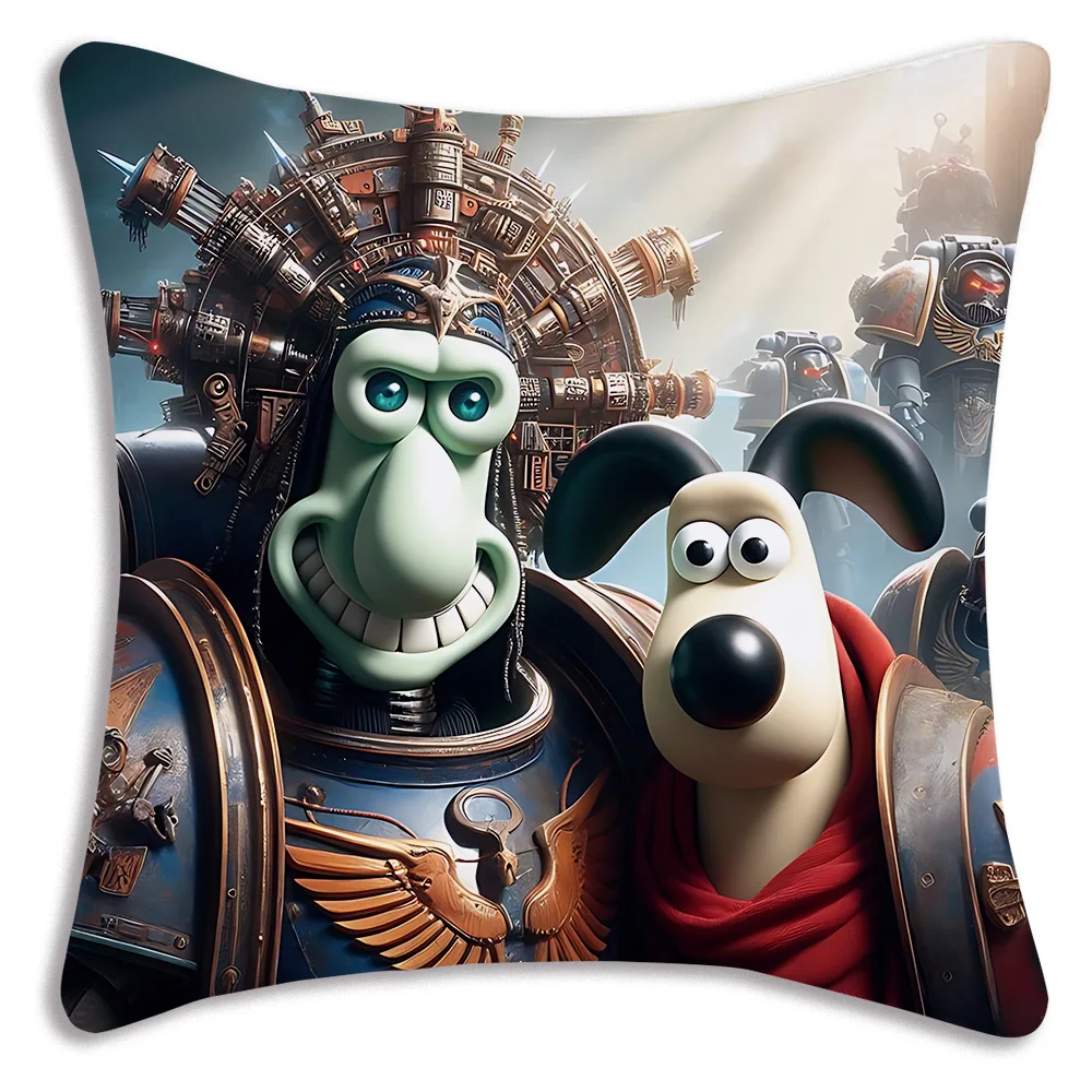 Наволочки с героями мультфильмов Wallaces Gromits диван декоративный домашний