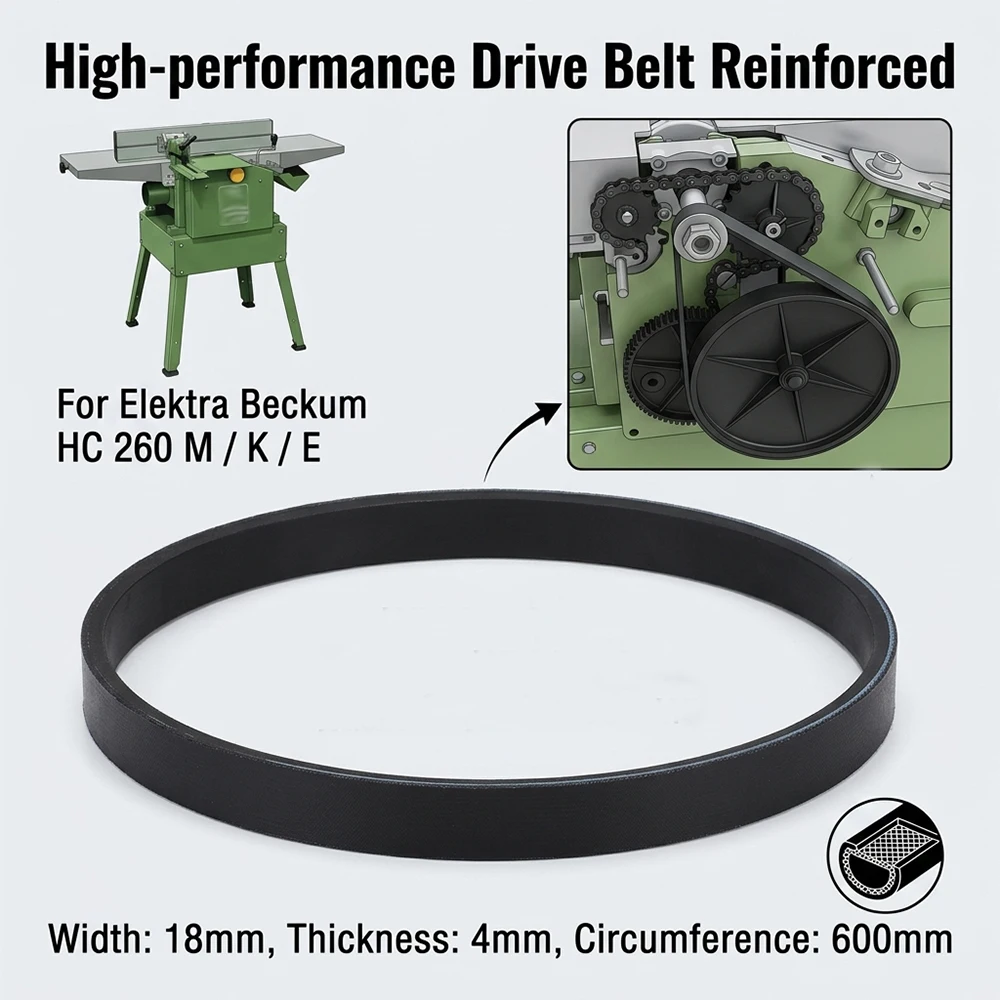 Фото Высокопроизводительный усиленный приводной ремень для Elektra Beckum HC 260 M / K / E №1