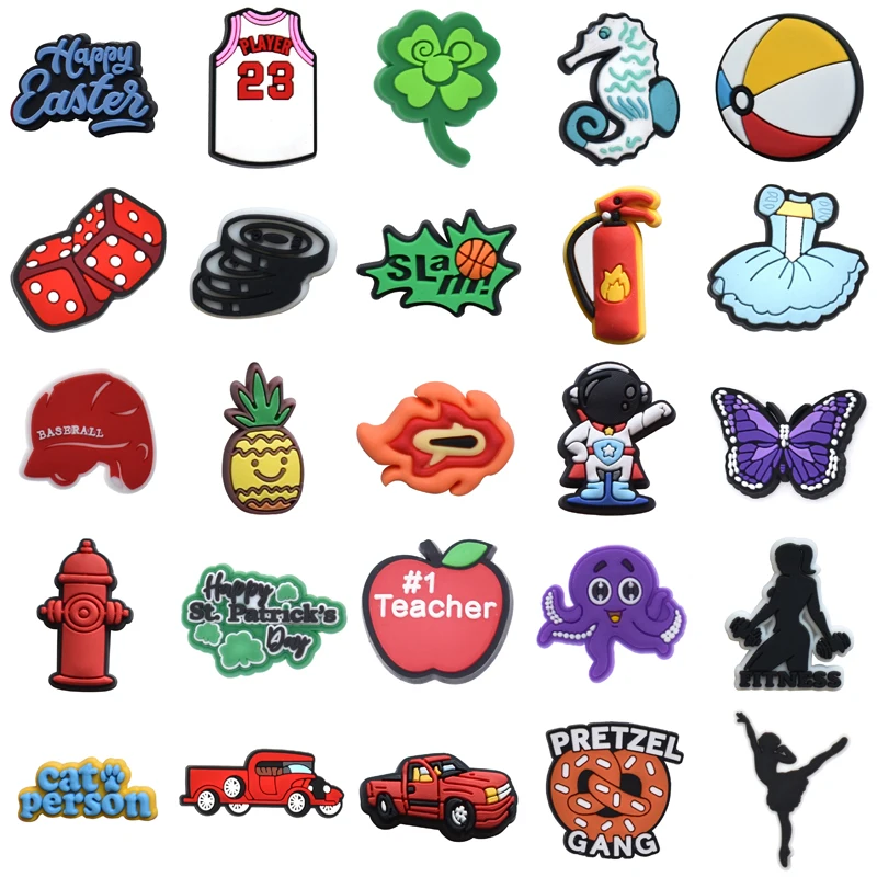 

Men Boy Kids Girl Shoe Charms Shoes Accessories Wholesale Bulk Decorations for Crocs Gifts Packs Women Charm Para Pins Set Jeans