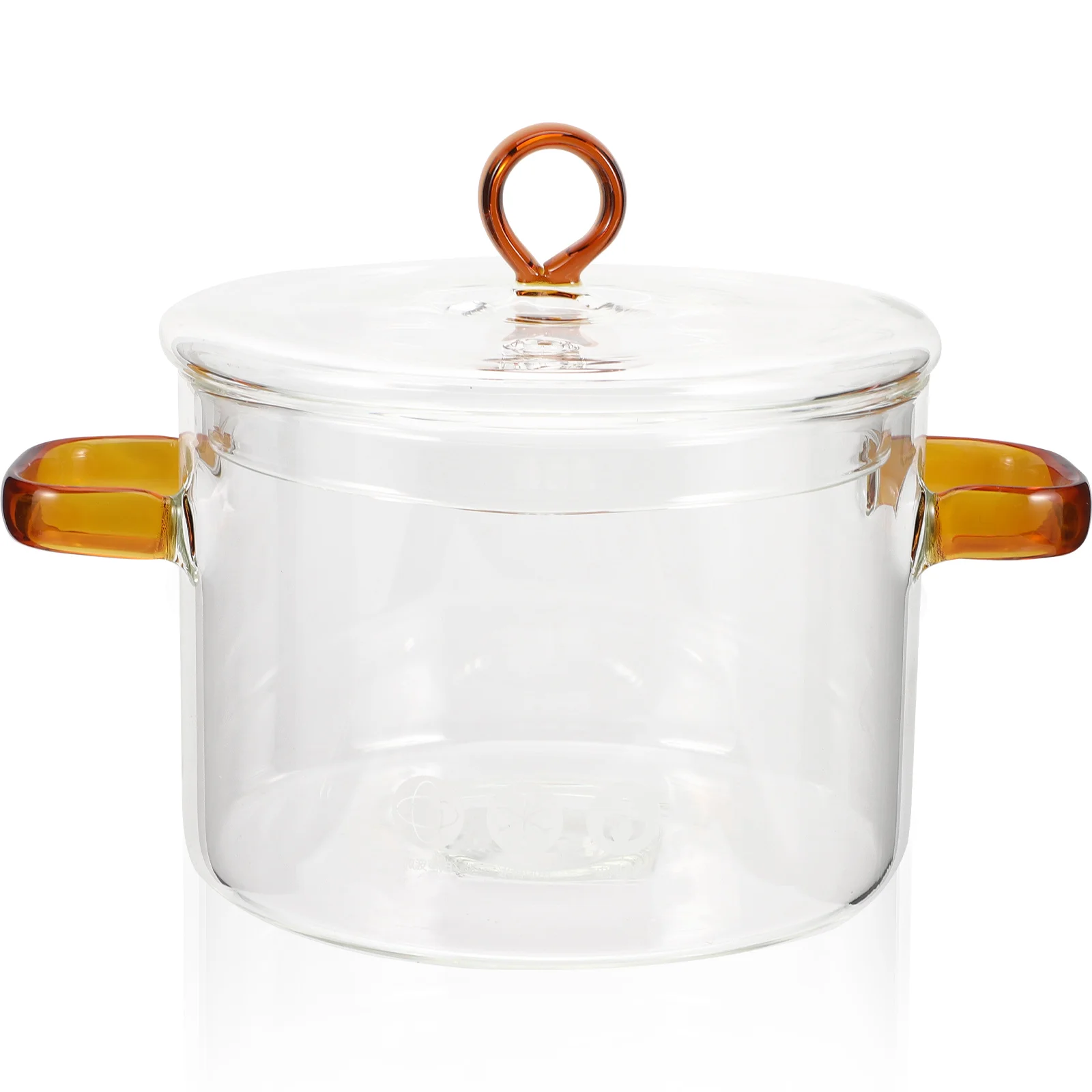 

Butter Warmer Kitchen Cookware Clear Glass Cooking Pot Stovetop Nonstick Stockpot Stock Pot Sauce Pan Glass Lid Ramen Bowl Lid