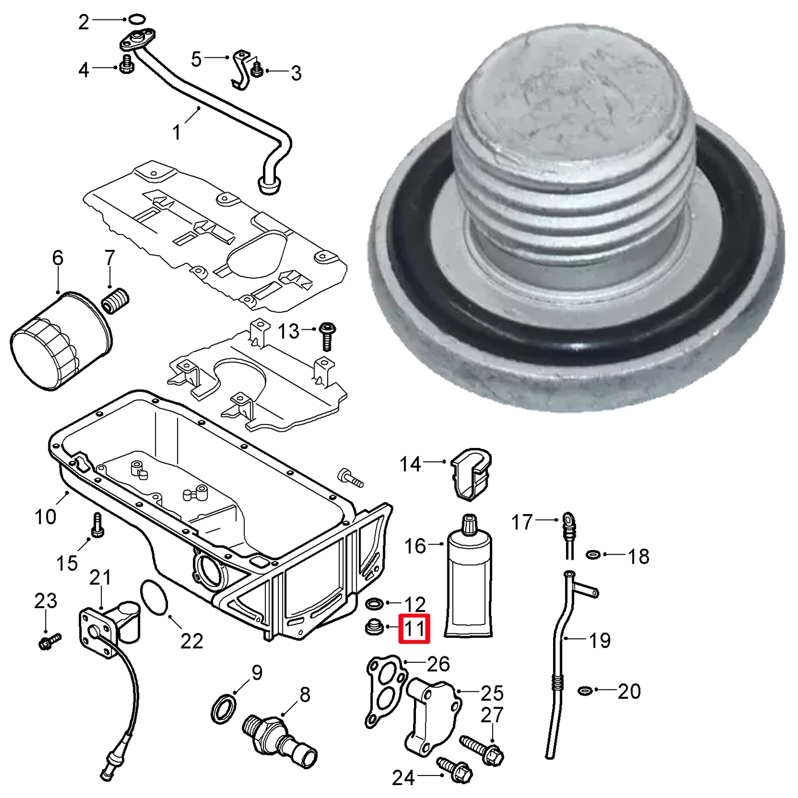 

Для Chevrolet AVEO T300 Cruze J300 Orlando TRAX NEMO Ford KA Болт пробки сливного бака двигателя автомобиля M14X1,5 Винт Запасные части