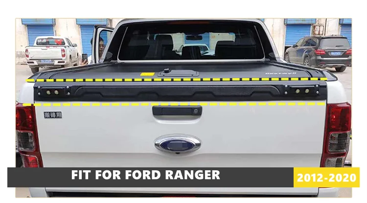 Фото Светодиодная крышка задней двери для Ford Ranger 2012-2020 года, модели T6 T7 T8 PX PX2 PX3 XTL XL WILTRAK №3