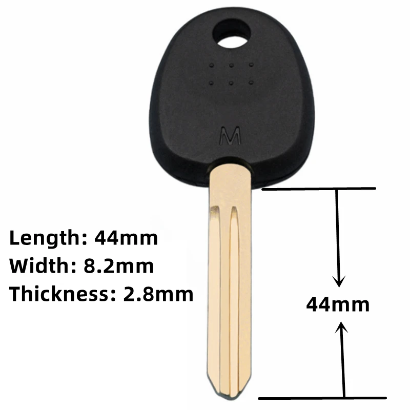 Без логотипа 10 шт. сменный чехол-транспондер корпус дистанционного ключа для Hyundai