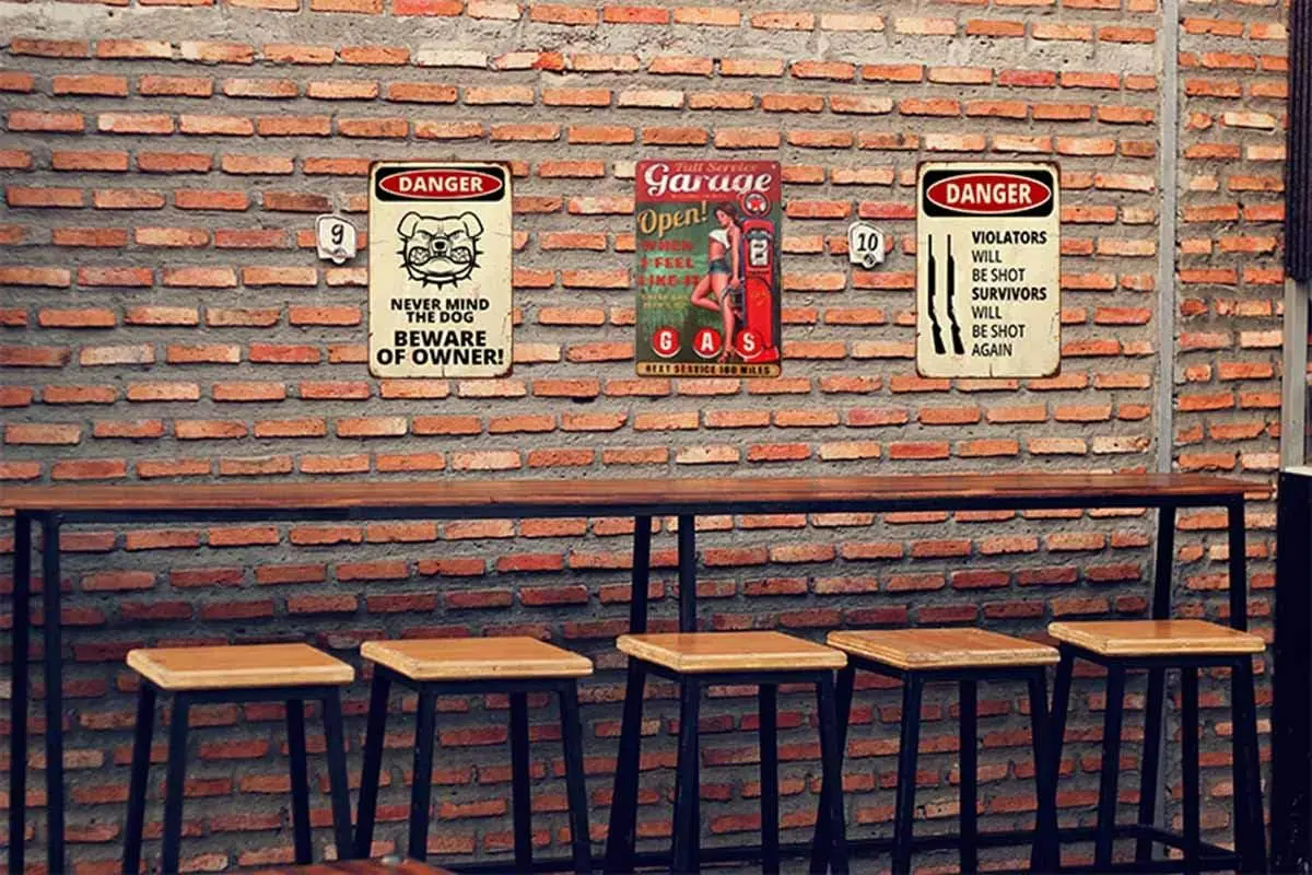 Жестяной знак AOYEGO для девушек Полная работа гаража секс-девушки стоячие