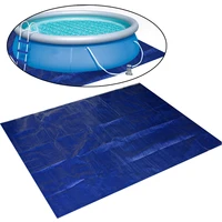 swimming pool cover protector square solar heated waterproof tub dust blankets reusable water pool cover film cushion accessory