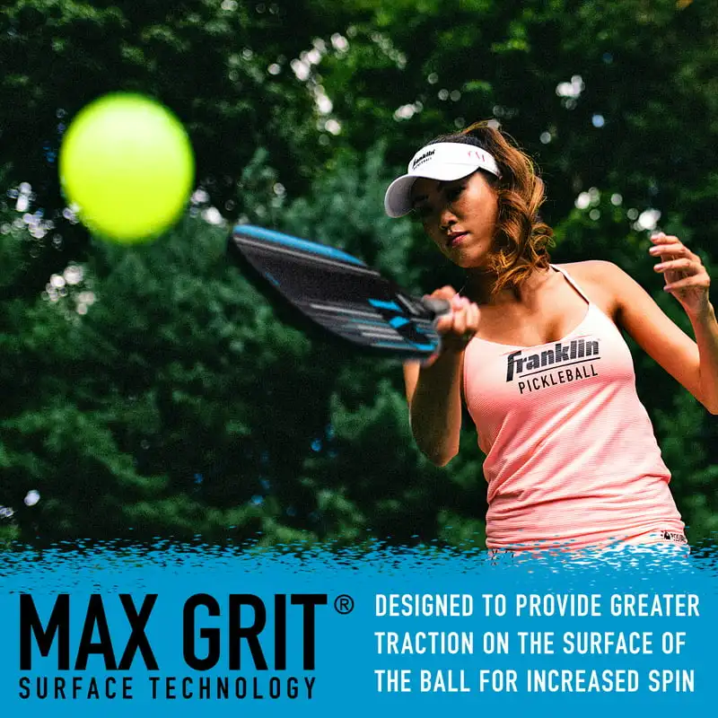 

Pickleball Paddle - Pro Tournament Pickleball Paddle - Extra Grip MaxGrit Technology - Christine McGrath Pickleball Paddle - Blu