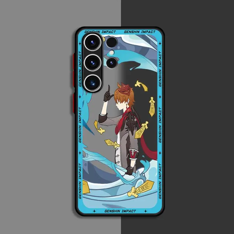 Мультяшные крутые чехлы для телефонов Raiden Zhongli Samsung Galaxy S23 Ultra чехол S20 9 S24 S21 FE Note20 S10