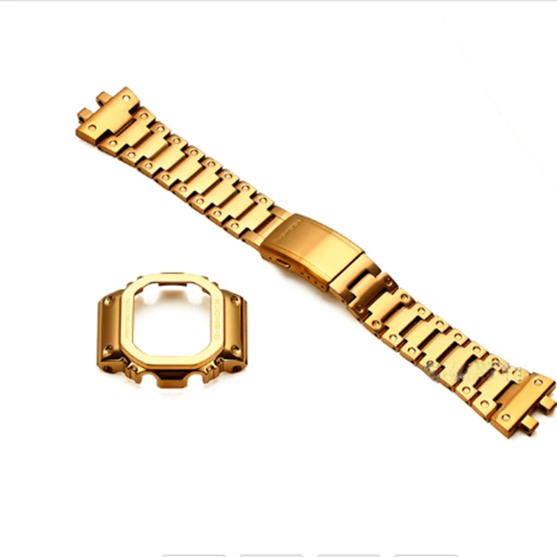 GMW-B5000 316L Stainless steel Watch case DW5000 5600 2020 new models B5000 Repal tools black Silvery case GMW B5000