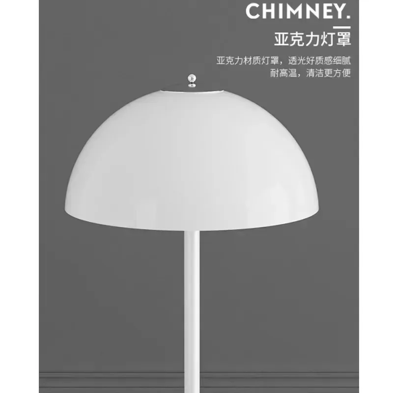 Напольная Светодиодная лампа в виде гриба для гостиной дивана боковые стоячие