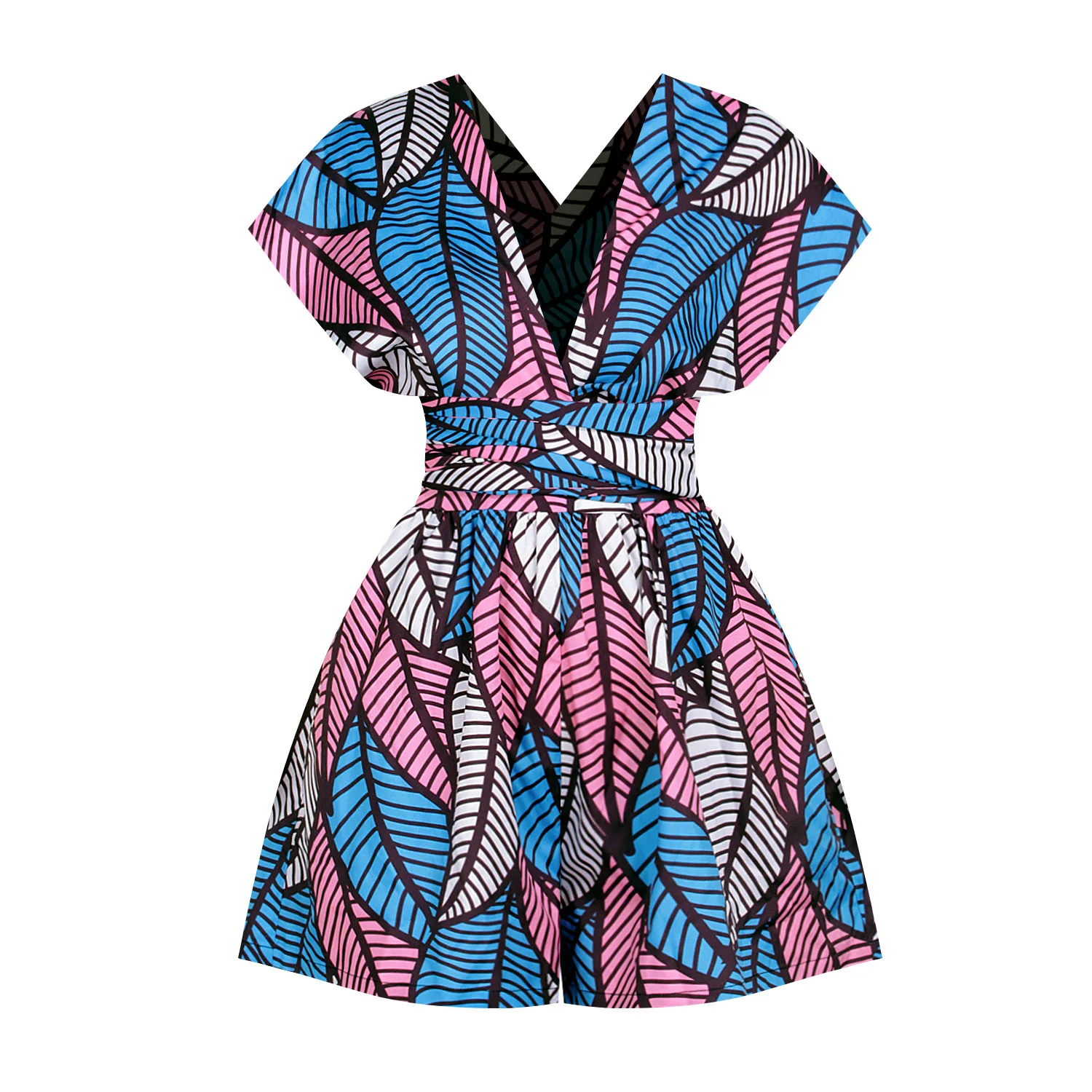 African Clothing for Women Digital Printing DIY Multi-Wear One Piece Shorts Middle East Casual Loose Womens Fashion Shorts Pants