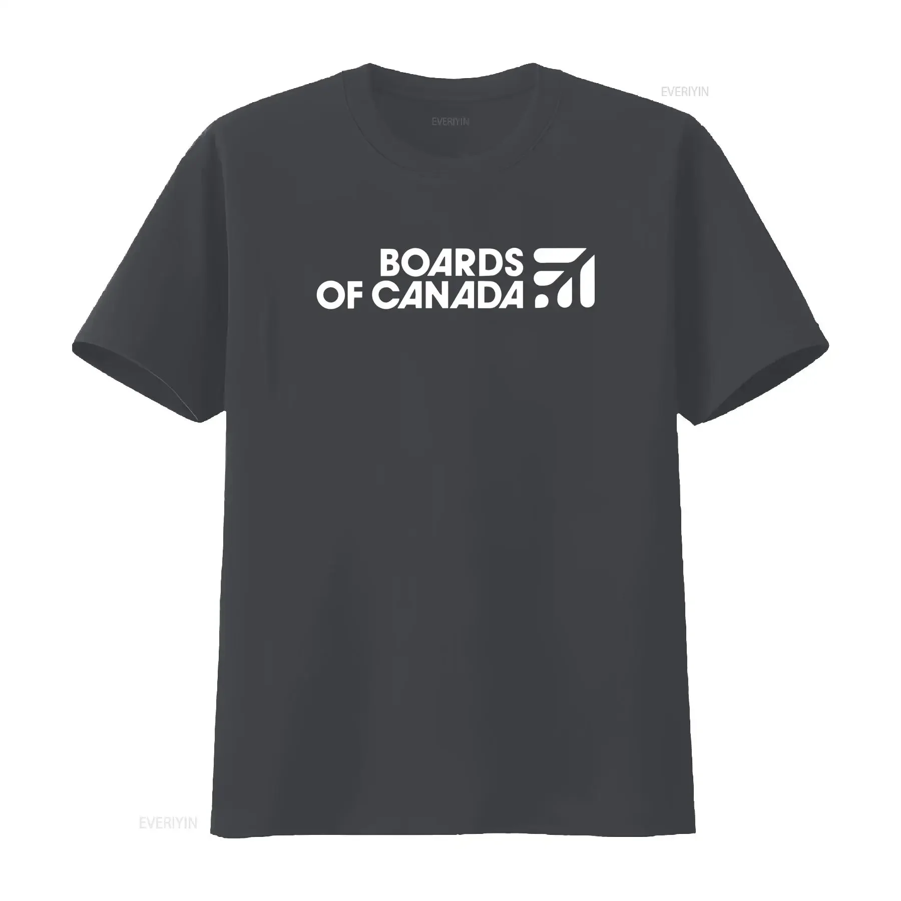 Фото Футболка Boards of Canada B O C в стиле электронной музыки от Warp Records, винтажная, с эффектом потертости, универсальная дизайнерская одежда, уличная одежда, унисекс №4