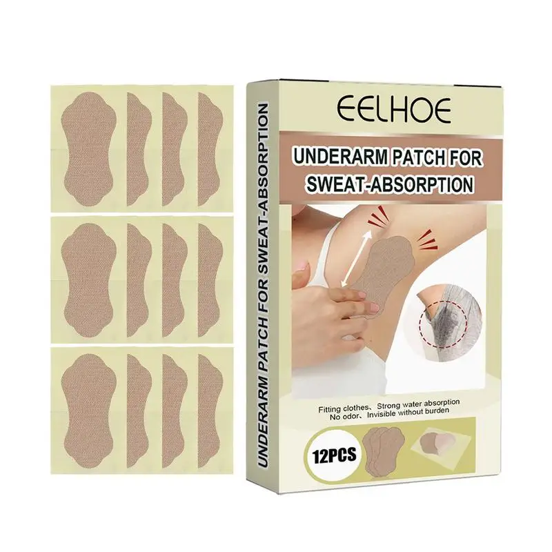 

Armpit Sweat Pads Armpit Sweat Patches For Women And Men Comfortable Non Visible Extra Adhesive Dis-posable Dress Guards Non