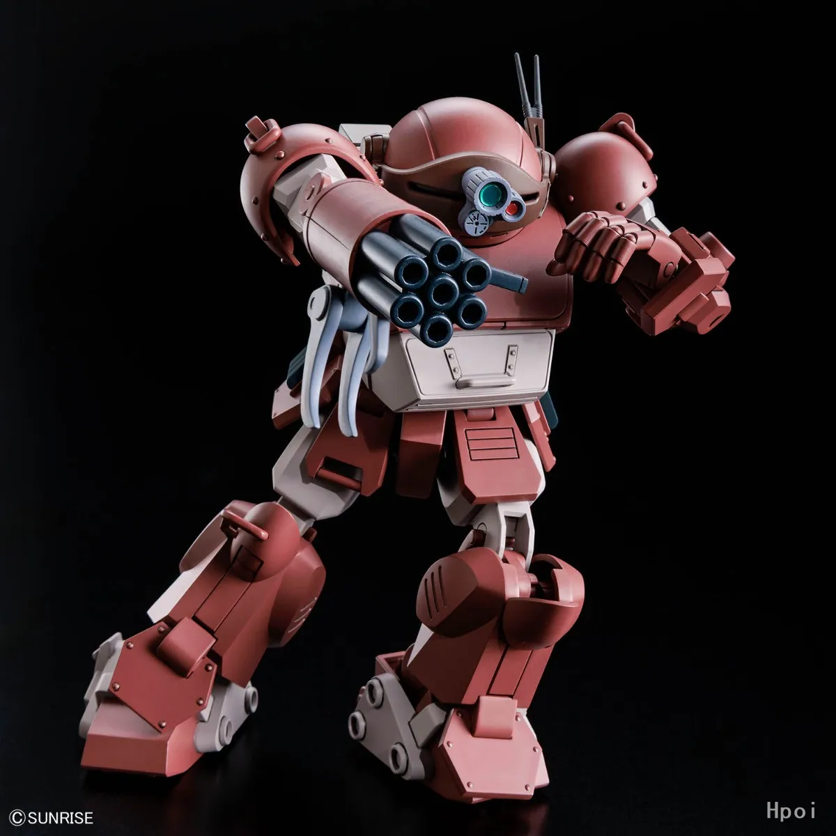 Фото Оригинальный пластиковый сборный конструктор Bandai HG ATM-09-GC Brutishdog Armored Trooper Votoms, игрушки, подарки №3