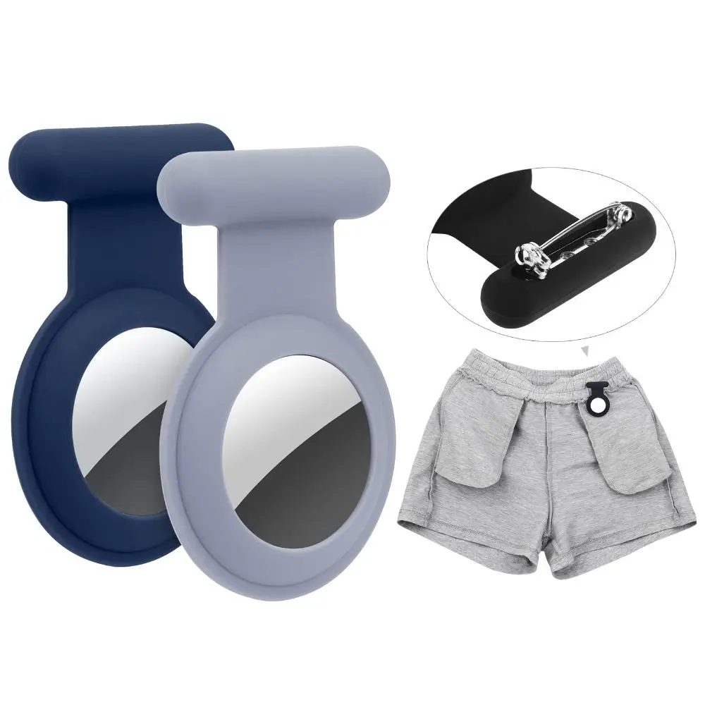 Новый силиконовый чехол для трекера с невидимой булавкой держатель защитная