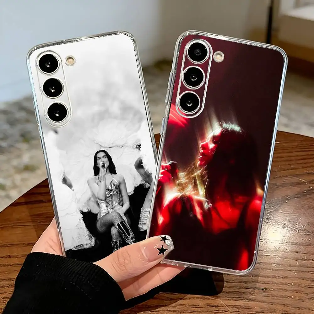 Фото Чехол для телефона D-Dua L-Lipas Singer для Samsung Galaxy A71, A70, A52, A51, A40, A30, прозрачный чехол №1