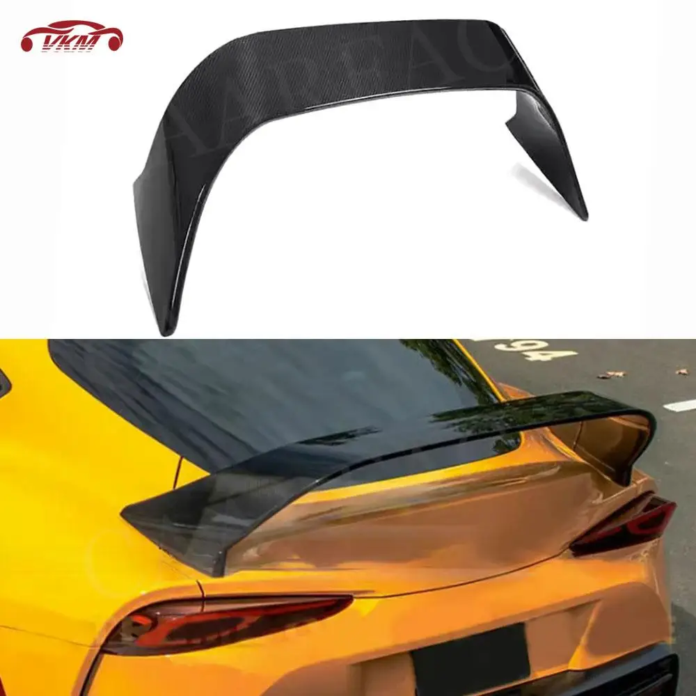 Для Toyota Supra GR A90 задний спойлер багажника багажник крылья из углеродного волокна M