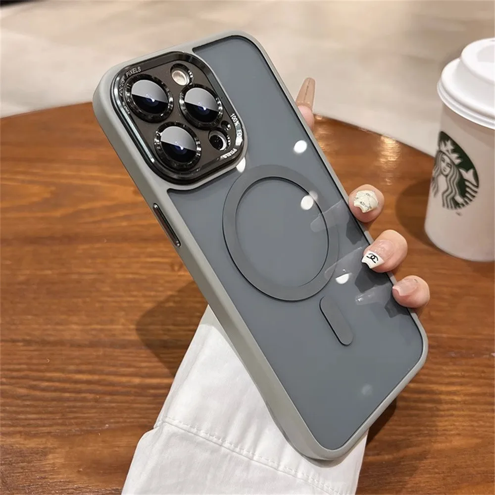 Магнитный Чехол Для Беспроводной Зарядки Iphone 15 14 Plus