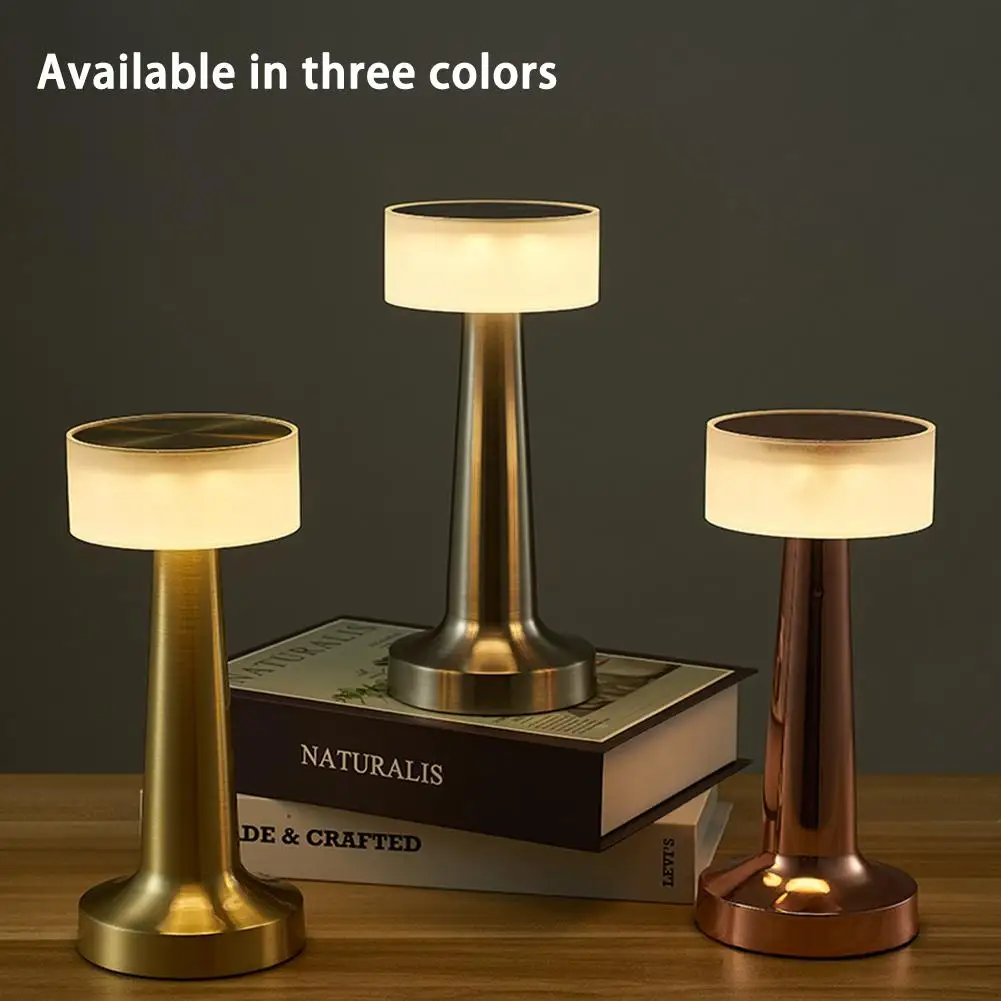 

Jianbian LED Restaurant table lamp Touch Dimming Rechargeable Hotel bar Bedside decoration dimmable cordless desk lamp wireless