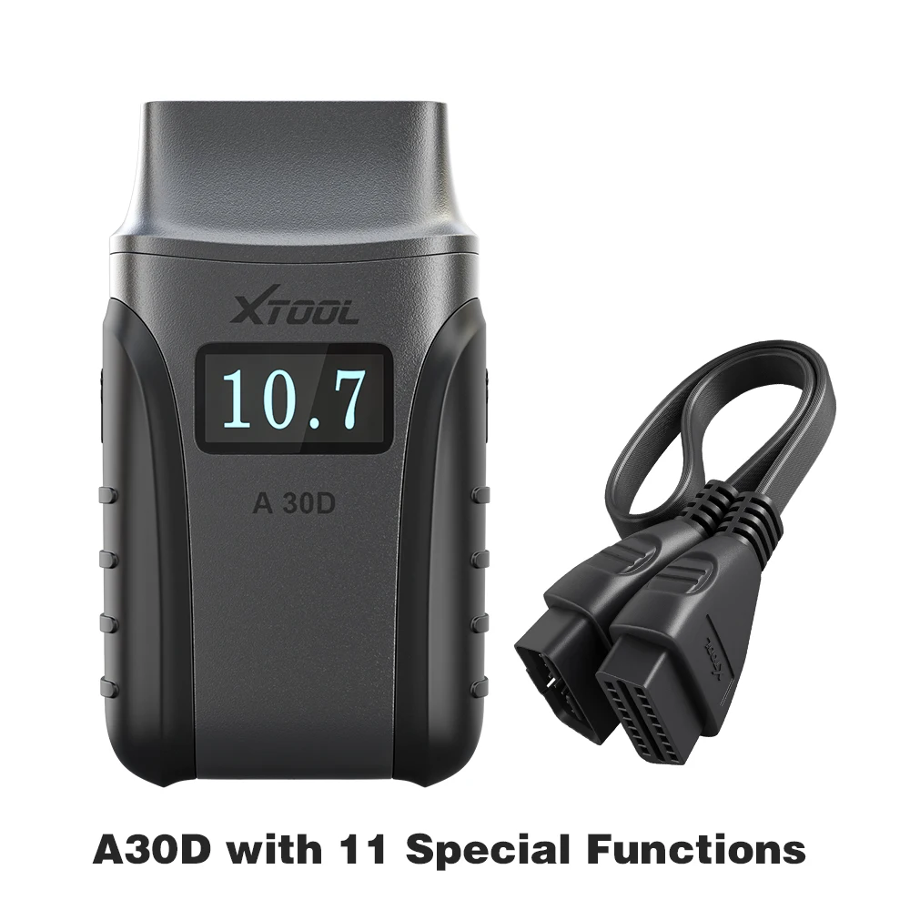 

XTOOL Anyscan A30OBD2 диагностические инструменты для Android/IOS Bluetooth сканер считыватель кодов автомобиля двунаправленное управление OBD сканер