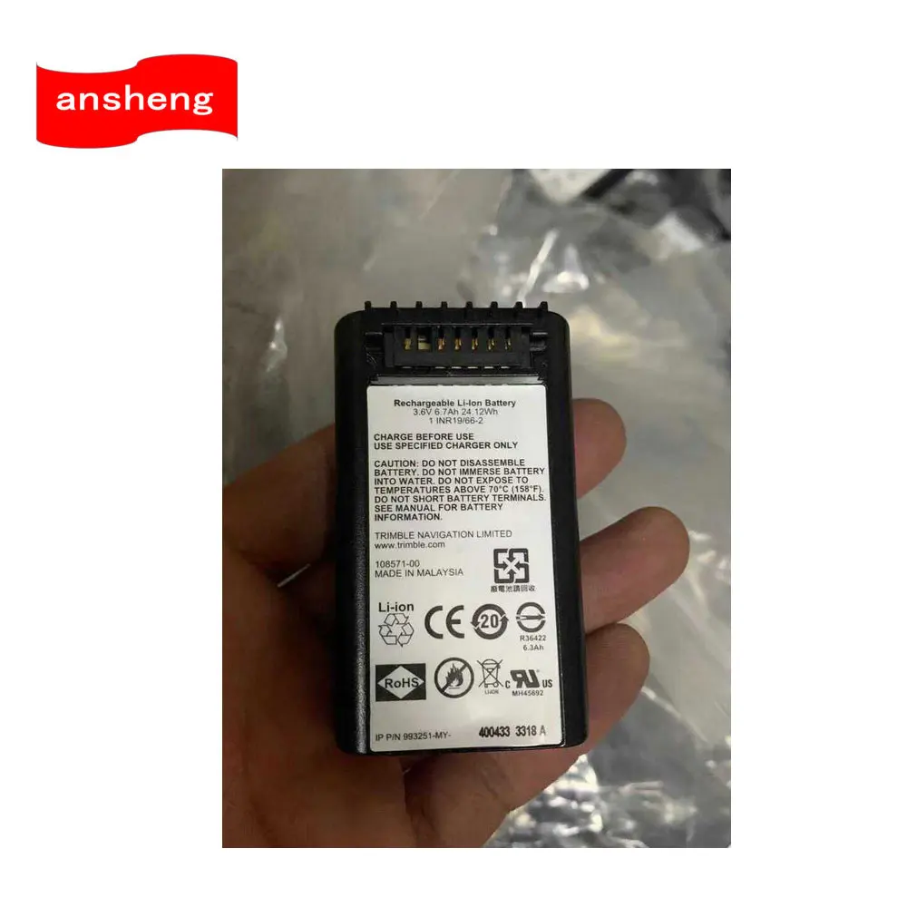 Оригинальный аккумулятор 3,6 В 990651 для FOCUS8 / FOCUS30 Trimble Nomad M3 DR2 / DR3 / DR