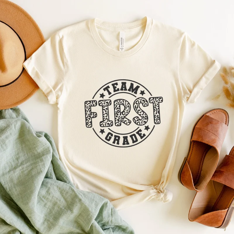 Футболка учительской команды первого класса первый день школы возвращение к