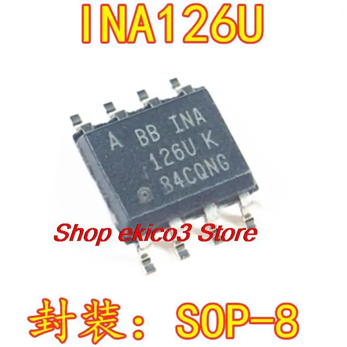 

Оригинальный запас INA126 INA126U INA126UK INA126UA SOP8