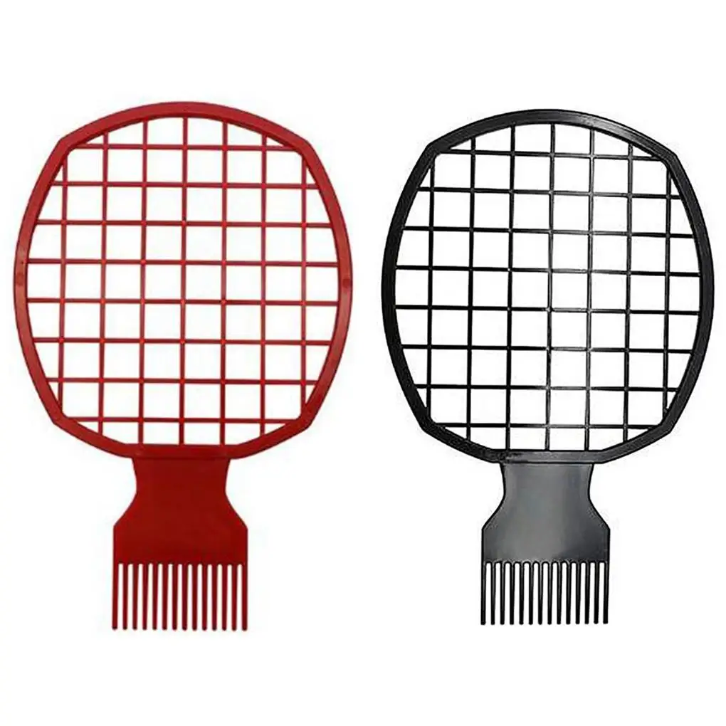 

2 в 1, Мужская плетеная Расческа для укладки волос