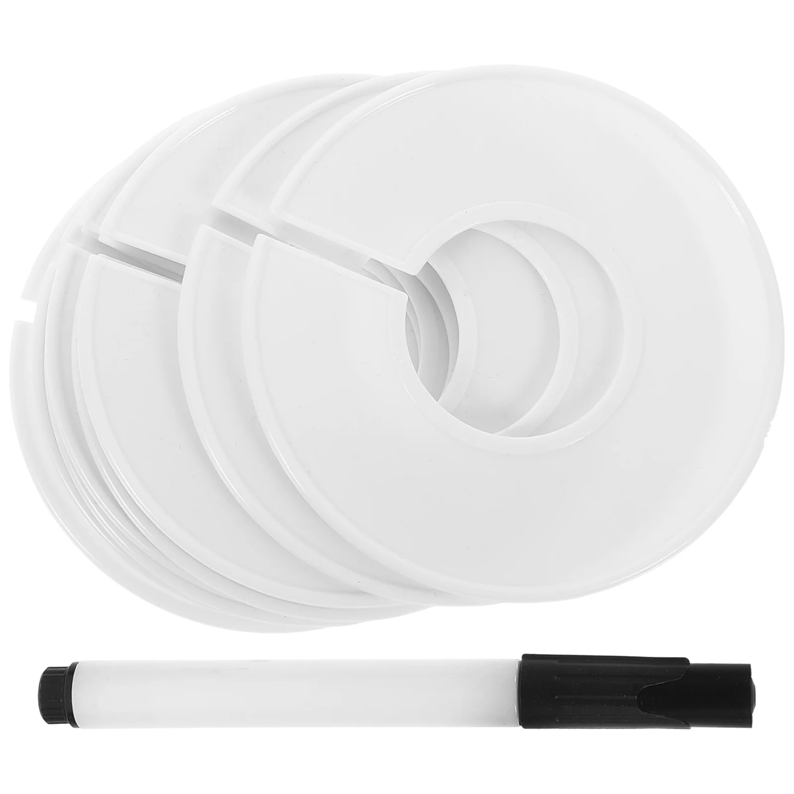 

Clothes Dividers Home Plastic Shelf Closet Organization Size Clothing Racks Retail