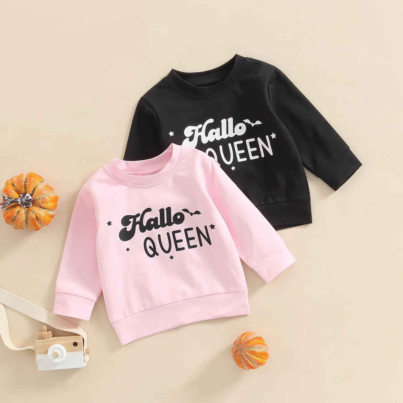 

Детский хлопковый свитер с буквенным принтом, на осень/зиму