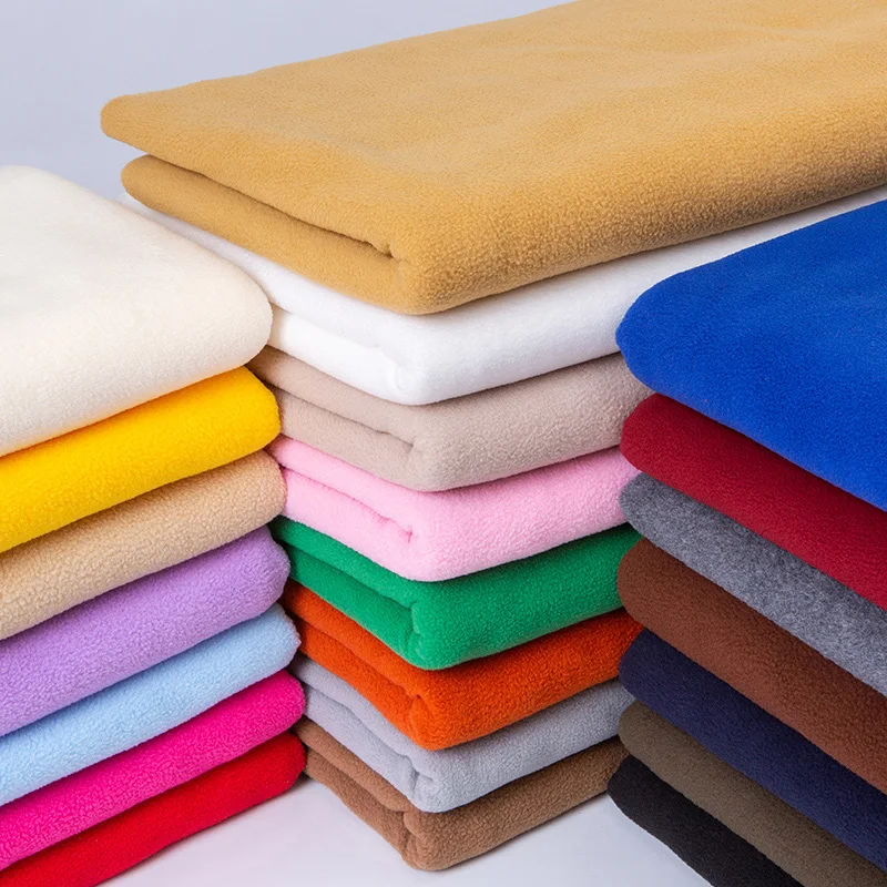 

160cm Width Thickening Warm Polar Fleece Fabric Plush Coral Fleece Short Plush Lining Coat Handmade DIY Clothing Sewing Fabric