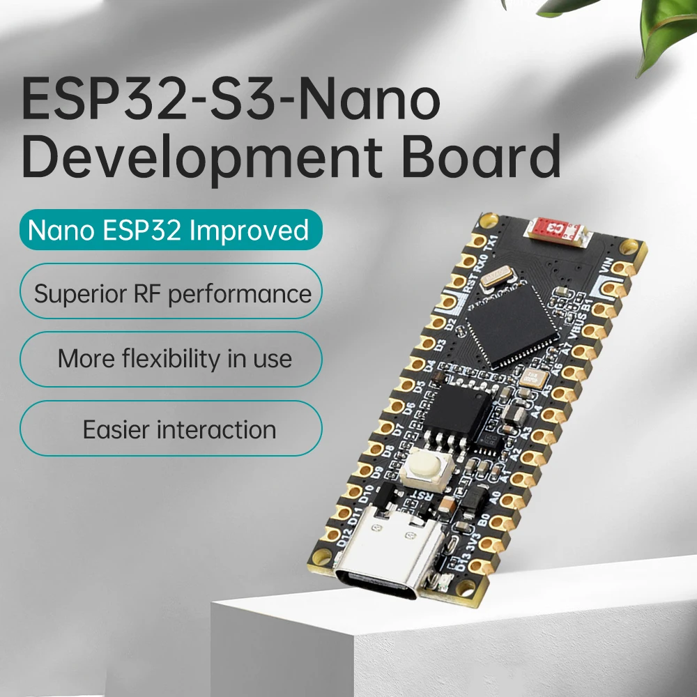 ESP32-S3 Nano WiFi Bluetooth Макетная плата Плата разработки IoT на базе ESP32-S3R8
