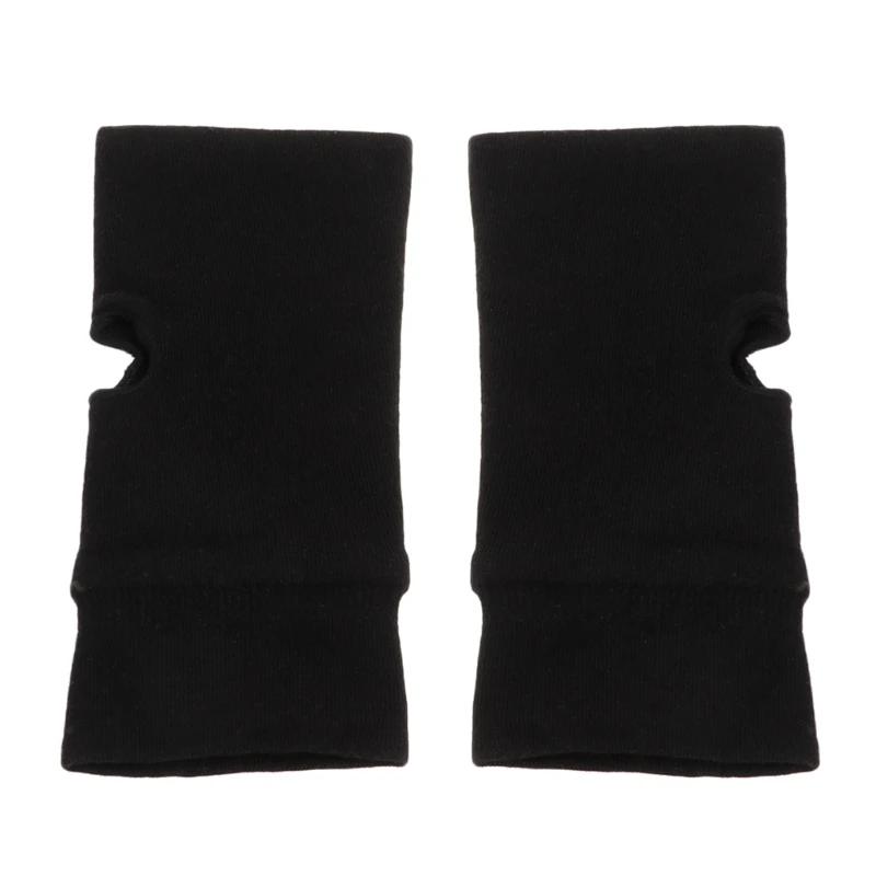 

Fashion Unisex Men Women Knitted Fingerless Winter Gloves Soft Warm Mitten Solid