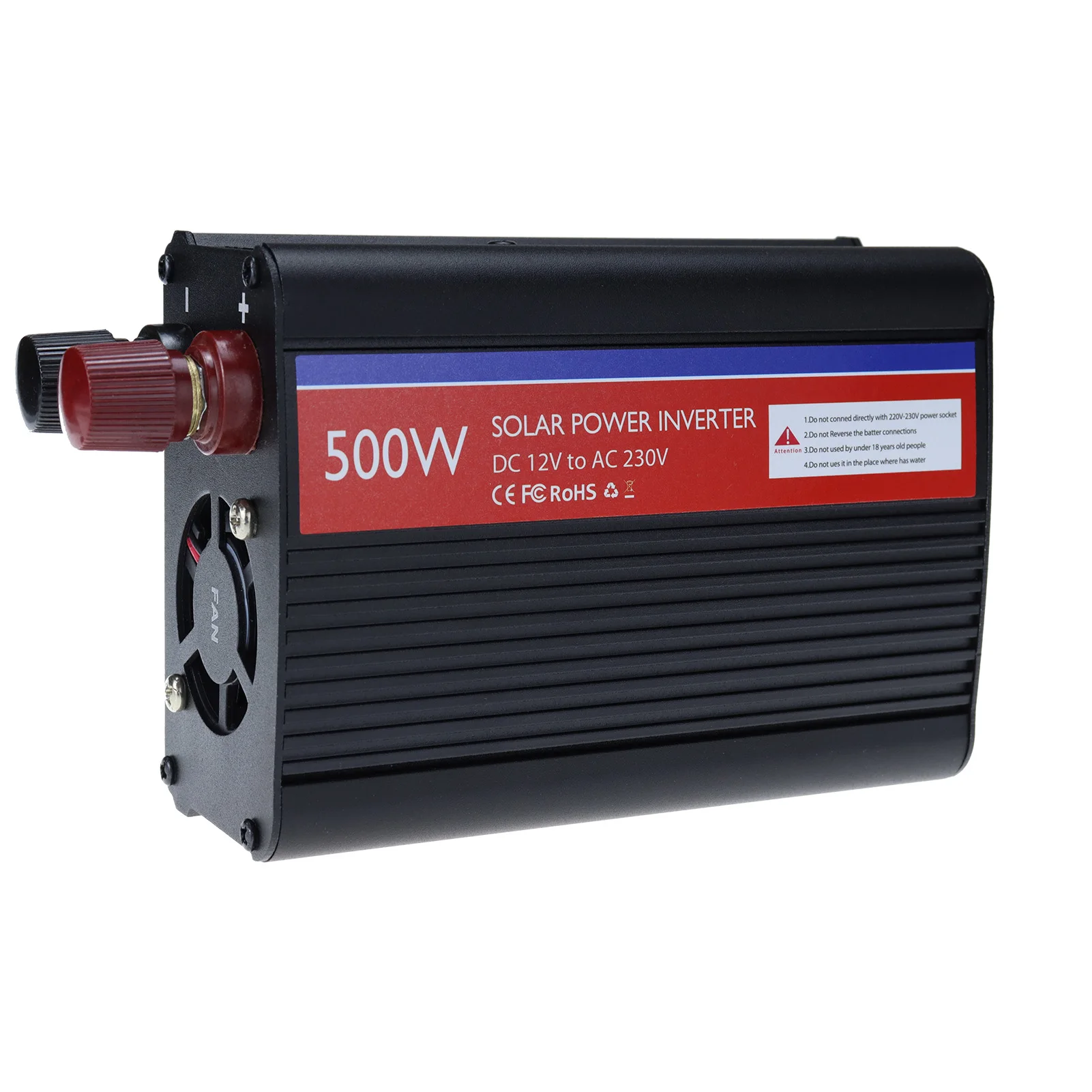 

300W 500W Solar Power Inverter DC12V To AC230V 2.1AUSB Modified SineWave Voltage Car Adapter Charge Converter