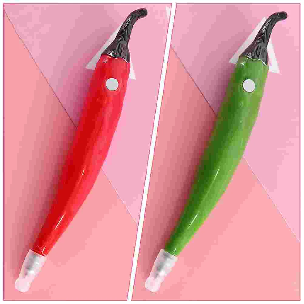 

9Pcs Students Fruit Pens Novelty Vegetable Shape Pens Decorative Ballpoint Pens Classroom Accessories