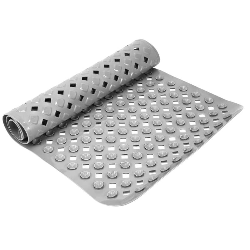 

Non-Slip Bath Mat With Strong Grip Skin-Friendly BPA Free Non-Slip Shower Mat Washable Bath Mat Non-Slip Mat