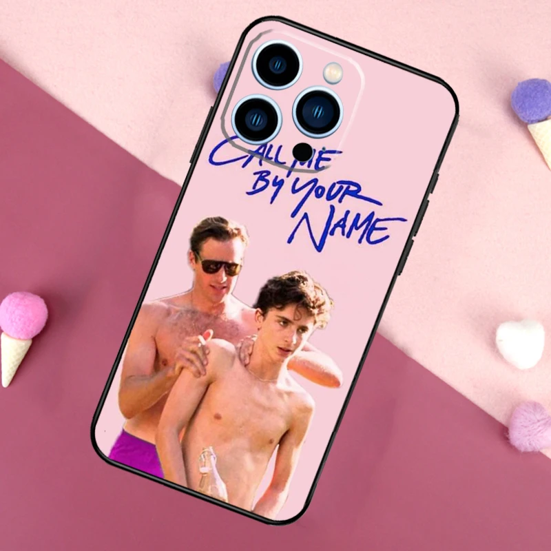 Чехол Зов меня своим именем для iPhone 16 15 Pro Max 11 12 13 Mini 14 Plus XR 16e задняя крышка