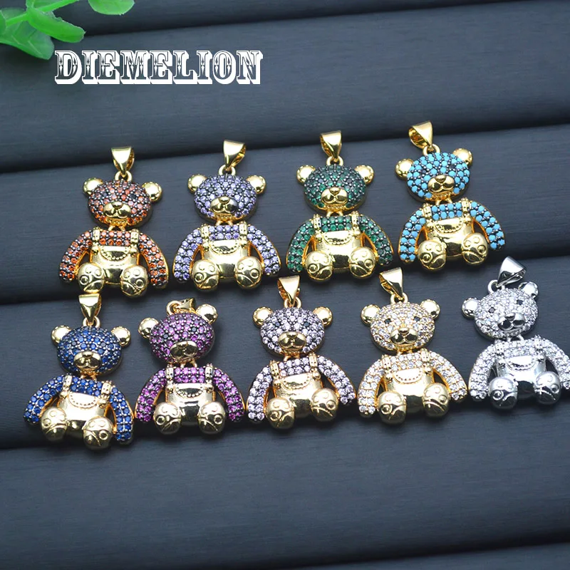 

Позолоченные/серебряные подвески с микро-закрепкой, 20 х24 мм