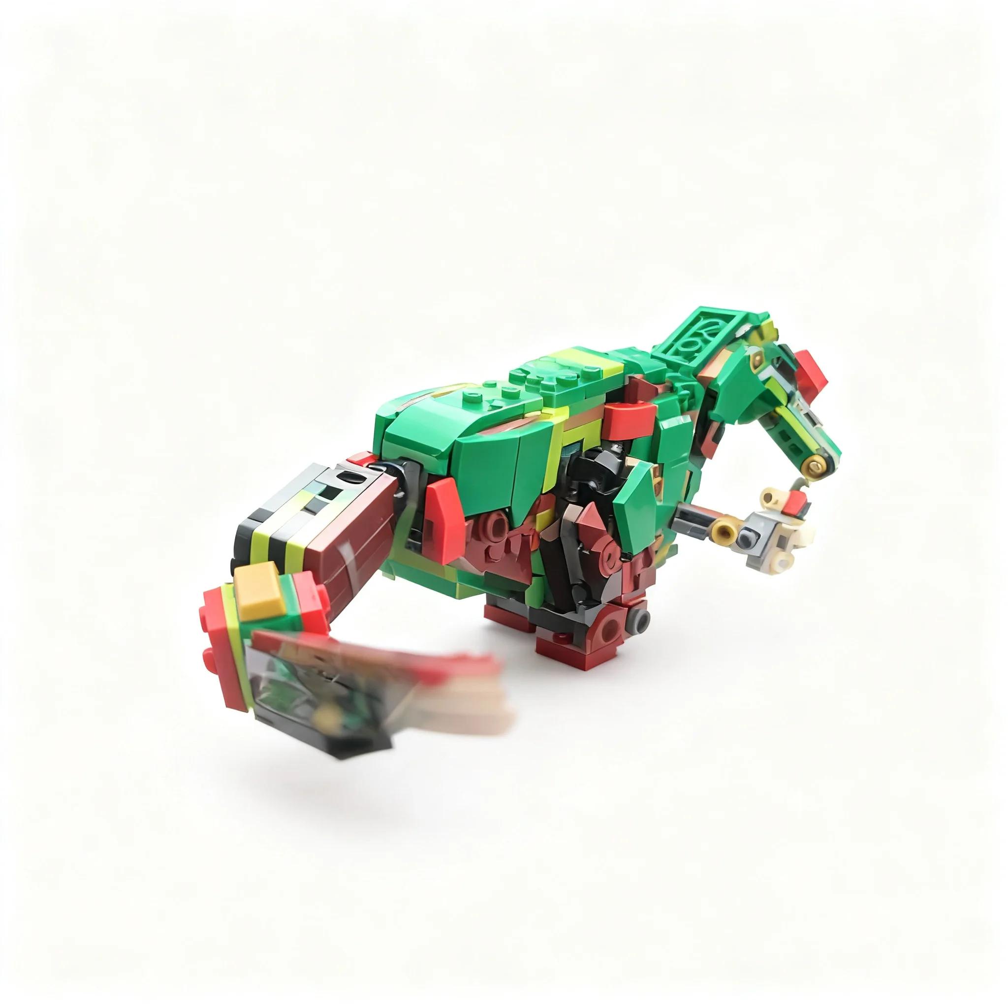 Фото 355 деталей MOC Creator Creator 3-в-1: Алоцератопс, Анакс, Коннер. Точная модель из строительных блоков. Рождественский подарок для сборки. №1