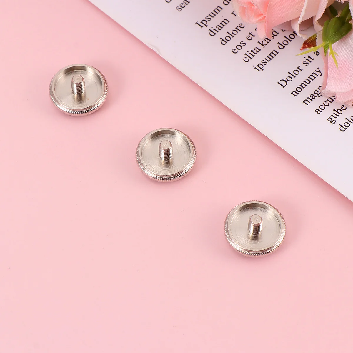 

Trumpet button Buckle Trumpet Finger Buttons Short Button Buckle Press Cover Button Snap, 3Pcs, ( Light Yellow )