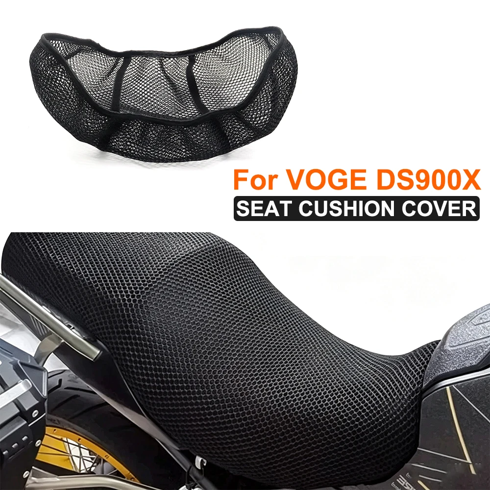 Фото Для мотоцикла VOGE DS900X DSX900 DS900 X: Аксессуары для защиты сиденья, дышащий, комфортный, нескользящий чехол на сиденье. №1