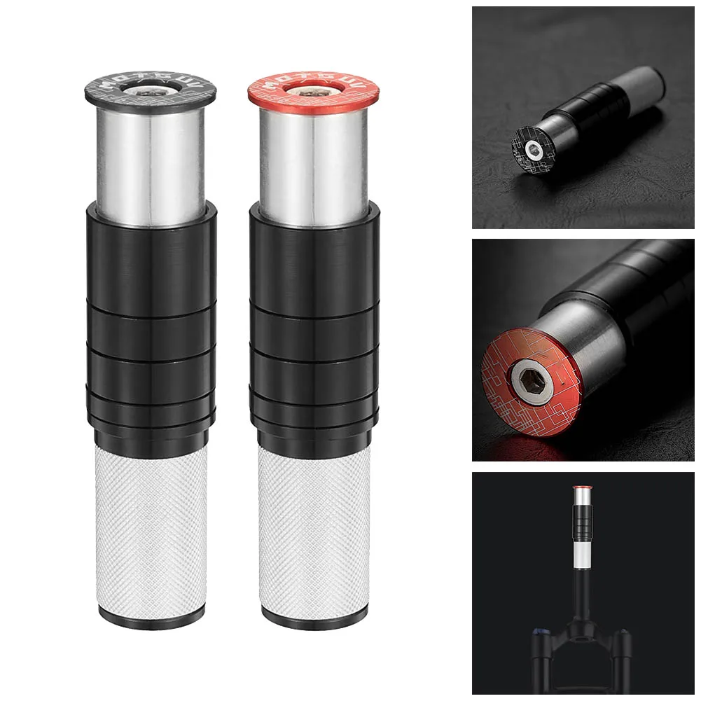 

Bicycle 28.6mm Fork Stem Height Extender Handlebar Rise Up Adapter Alloy Height Spacer Cycle Accessories 24.6mm-25.4mm