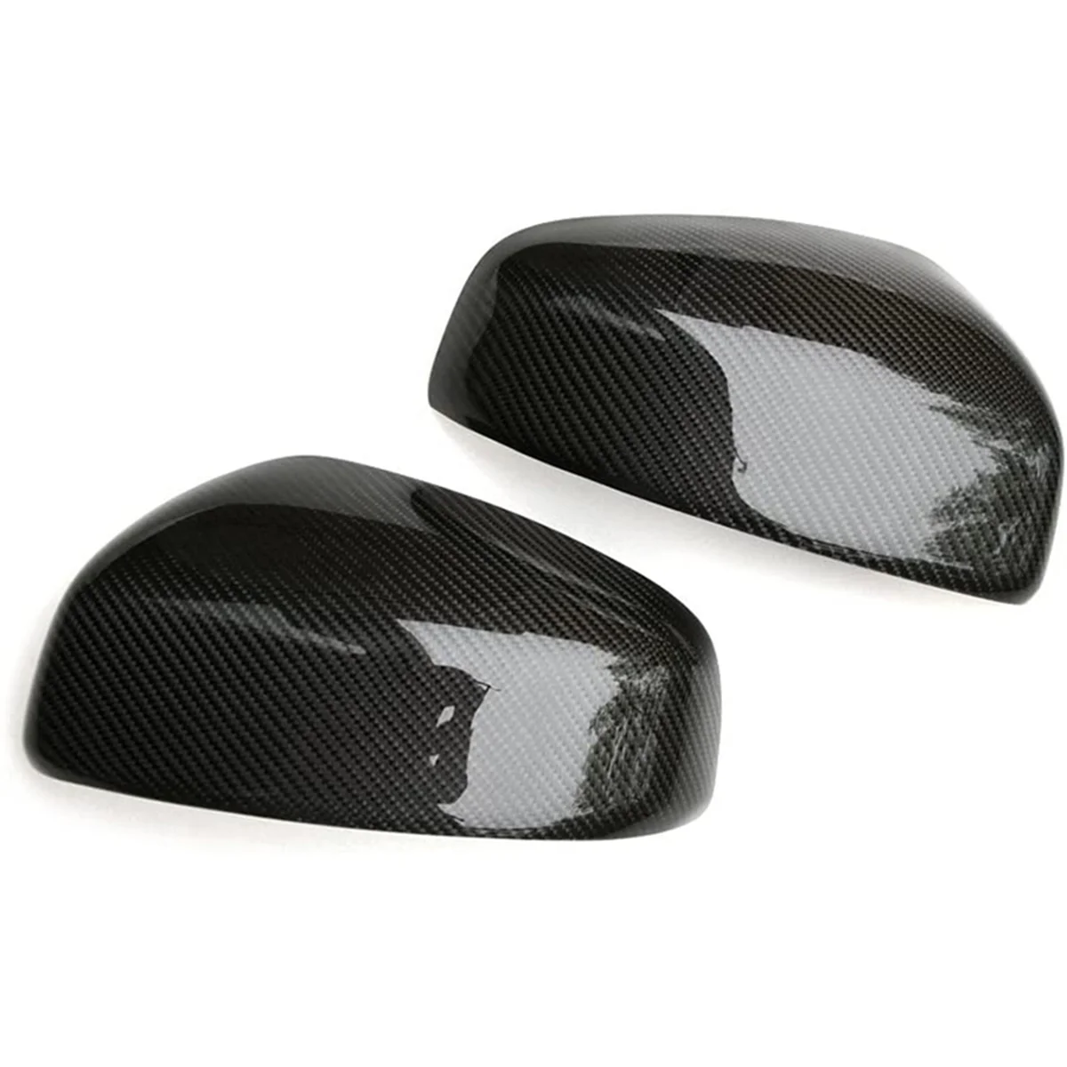 1 пара крышек зеркал заднего вида из углеродного волокна колпачки боковых для Nissan
