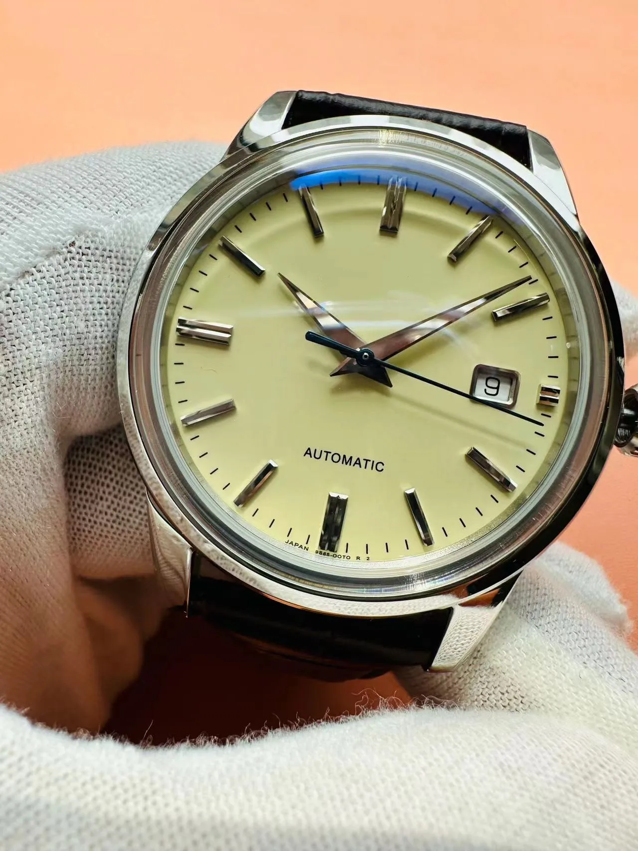 

Автоматические механические часы Bauhaus, простой дизайн, часовой механизм в виде чайки ST2130, сапфировые линзы, нержавеющая сталь 316L, синяя указка, бутара