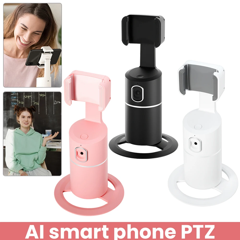 

Шарнирный стабилизатор TRAVOR AI с поворотом на 360 градусов, с автоматическим отслеживанием лица