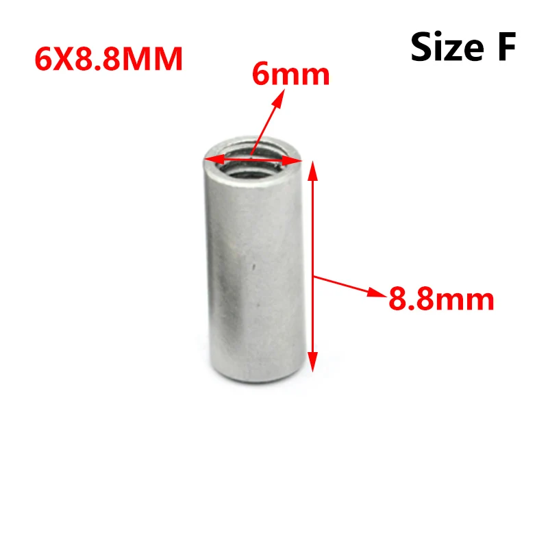 

7 размеров, 4 мм, 5 мм, 6 мм диаметр, резьбовые винты M3 из нержавеющей стали, соединительные цилиндрические стержни, сквозная проволока, гайка, гвоздик, нож, детали «сделай сам»