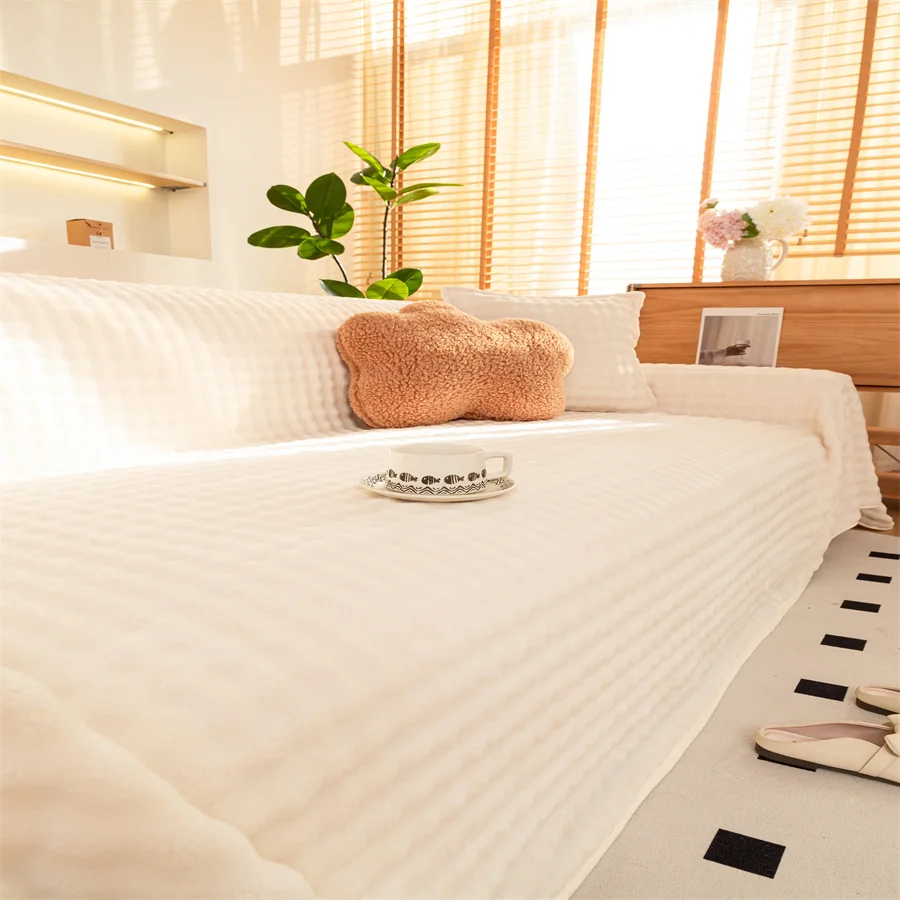 Жаккардовый Чехол Для Дивана Полноразмерный L-образный Пылезащитный Из Ткани Sinele