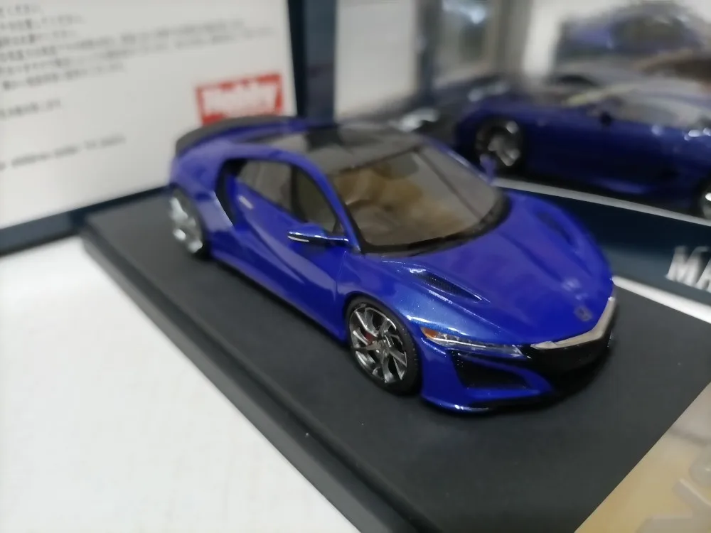 

Mark43 1/43 Honda Acura NSX 130R equipped car pearl blue modified car model