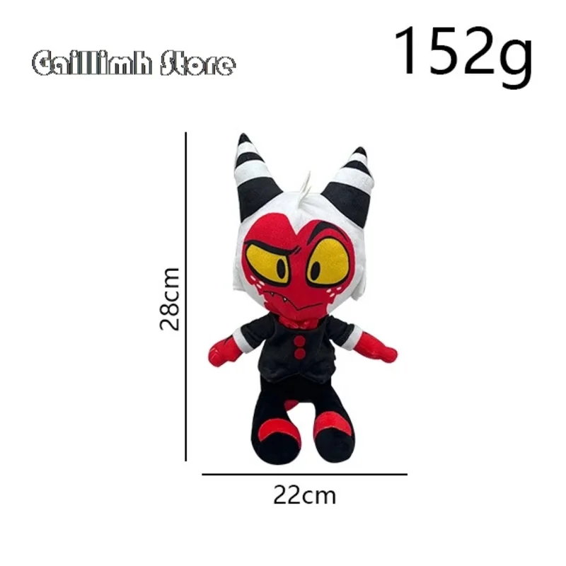 Плюшевые игрушки Hazbined Hotels Alastor забавные интересные Аниме Мягкие животные милые