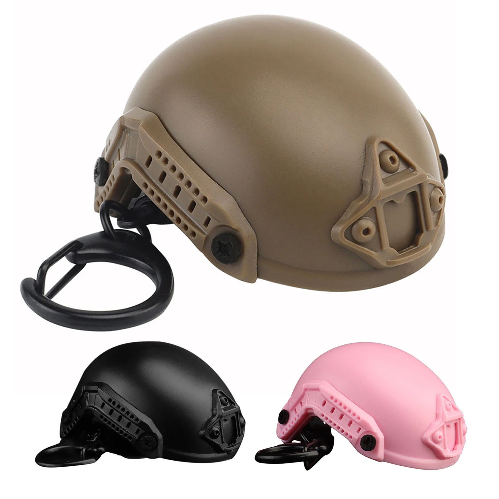 

Keychain Charms Bottle Opener Helmetshape Bottle Opener Bag Charm Mini Clasp-Style Keychain Key Ring Charms Zipper Charms